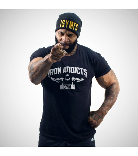 SA118 - Iron Addicts Gym Tshirt